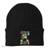 Teacher Autism Seeing The World From A Different Angle Beanie thumb 0