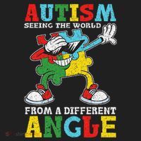 Teacher Autism Seeing The World From A Different Angle Beanie thumb 2
