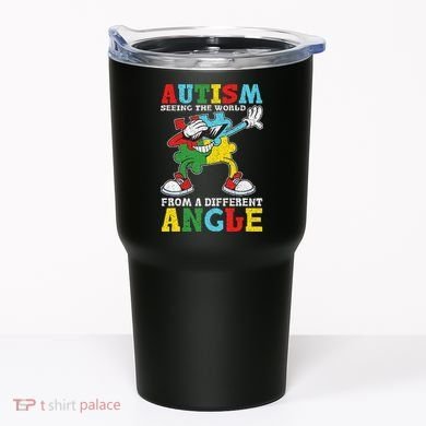 Teacher Autism Seeing The World From A Different Angle Tumbler
