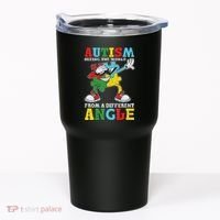 Teacher Autism Seeing The World From A Different Angle Tumbler thumb 0