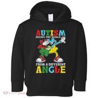 Teacher Autism Seeing The World From A Different Angle Toddler Hoodie thumb 0