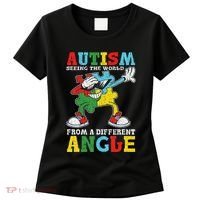Teacher Autism Seeing The World From A Different Angle Women's T-Shirt thumb 0