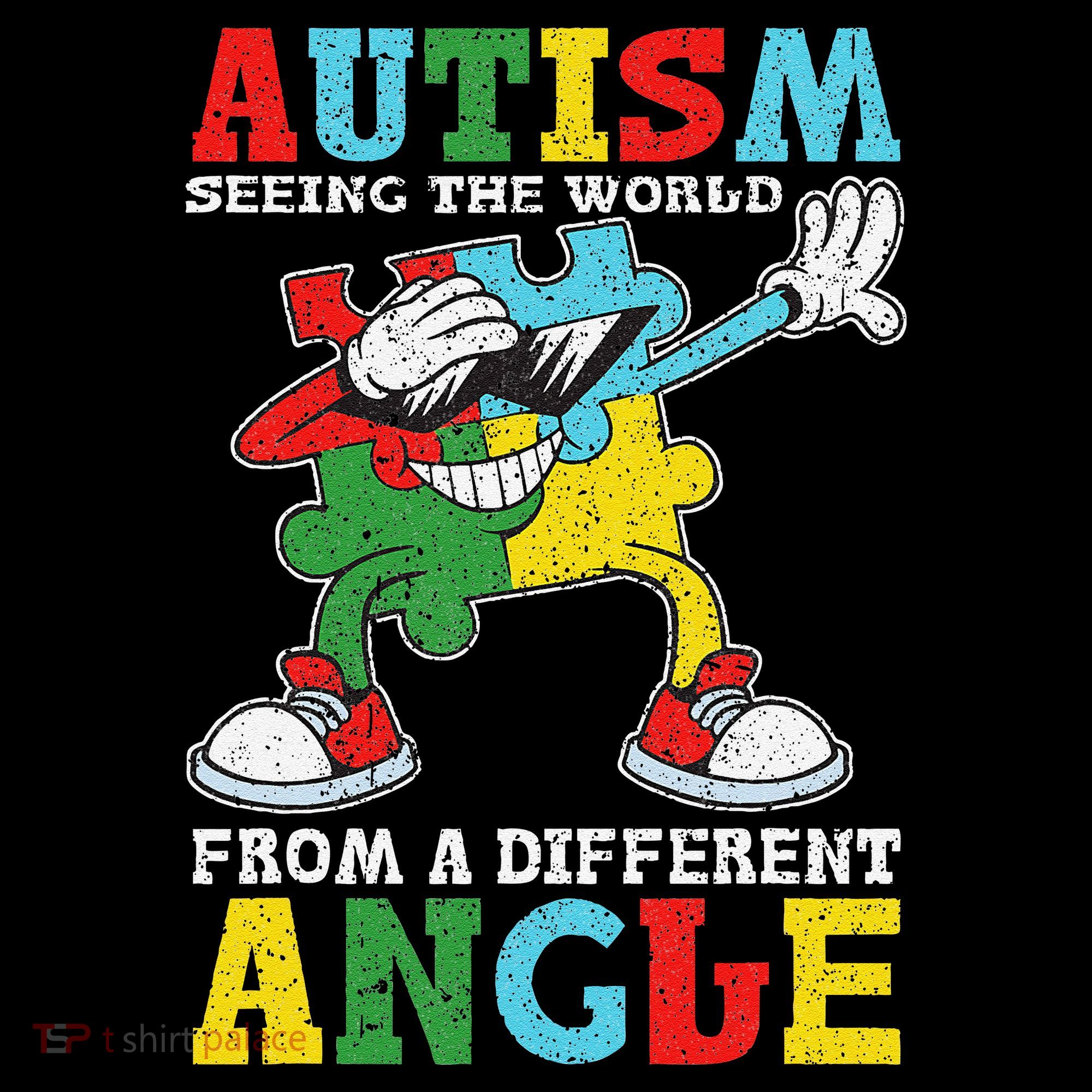 Teacher Autism Seeing The World From A Different Angle Women's T-Shirt