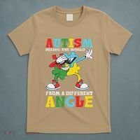 Teacher Autism Seeing The World From A Different Angle T-Shirt thumb 5