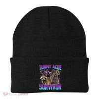 Tummy Ache Survivor Raccoon Beanie thumb 0