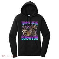 Tummy Ache Survivor Raccoon Women's Hoodie thumb 0