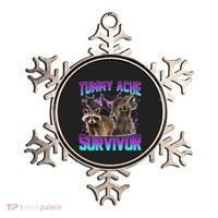 Tummy Ache Survivor Raccoon Ornament thumb 0