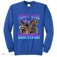Tummy Ache Survivor Raccoon Sweatshirt thumb 0