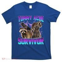 Tummy Ache Survivor Raccoon T-Shirt thumb 0