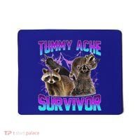 Tummy Ache Survivor Raccoon Mousepad thumb 0