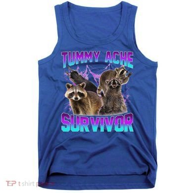 Tummy Ache Survivor Raccoon Tank Top