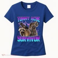 Tummy Ache Survivor Raccoon Women's T-Shirt thumb 0