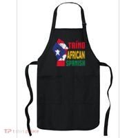 Taino African Spanish Puerto Rico Flag Taino African Apron thumb 0