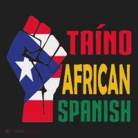 Taino African Spanish Puerto Rico Flag Taino African Beanie thumb 2
