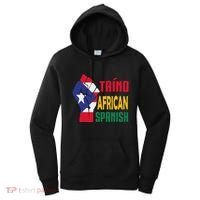 Taino African Spanish Puerto Rico Flag Taino African Women's Hoodie thumb 0
