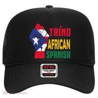 Taino African Spanish Puerto Rico Flag Taino African Hat thumb 0
