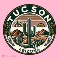 Tucson Arizona Southwestern Saguaro Cacti Desert Landscape Coaster thumb 2