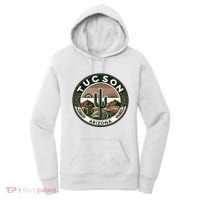 Tucson Arizona Southwestern Saguaro Cacti Desert Landscape Women's Hoodie thumb 0