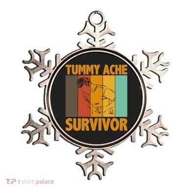 Tummy Ache Survivor Vintage Ornament