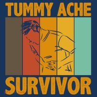 Tummy Ache Survivor Vintage T-Shirt thumb 7