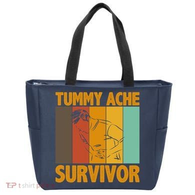 Tummy Ache Survivor Vintage Tote Bag