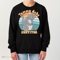 Tummy Ache Survivor Cat Women's Sweatshirt thumb 0