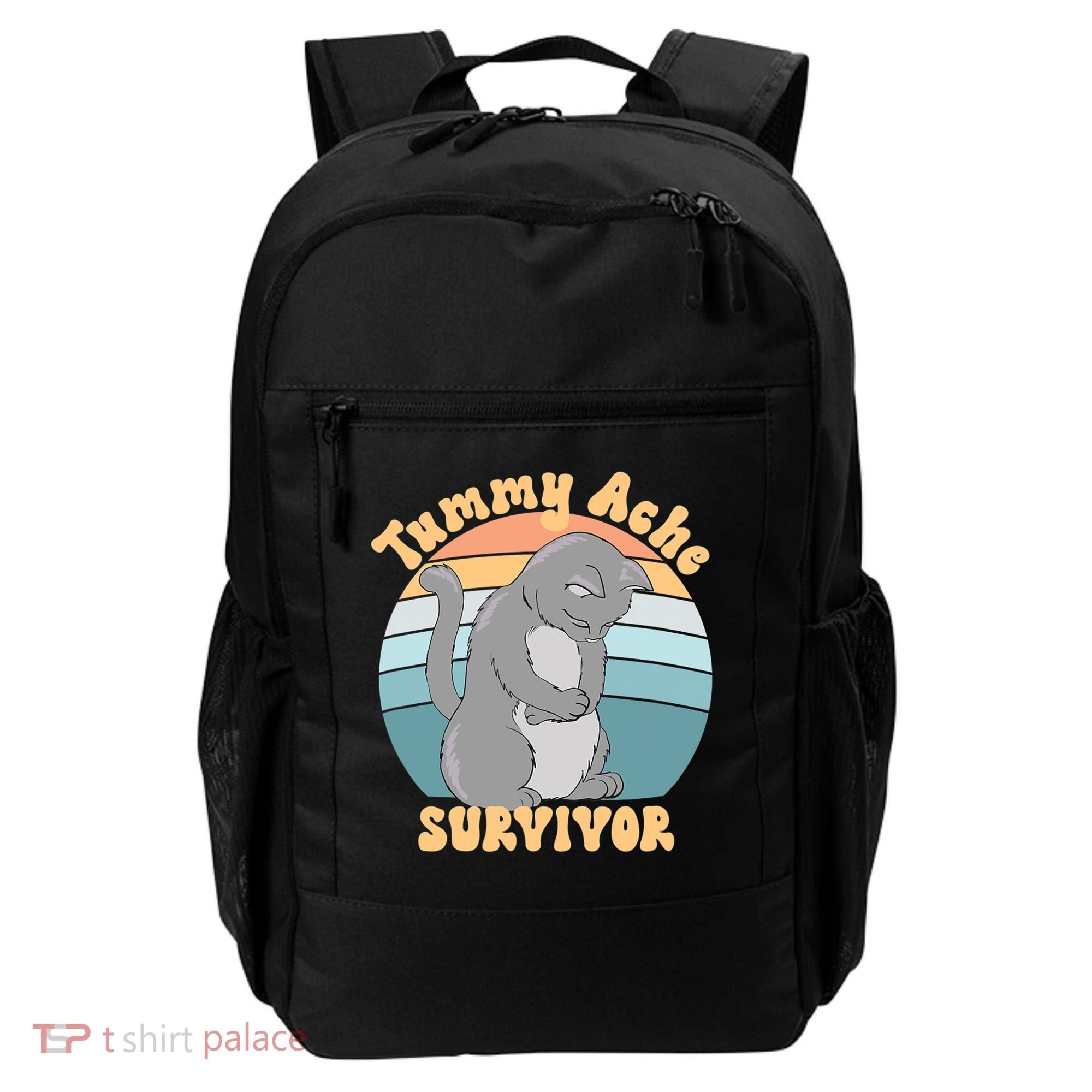 Tummy Ache Survivor Cat Backpack