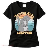 Tummy Ache Survivor Cat Women's T-Shirt thumb 0