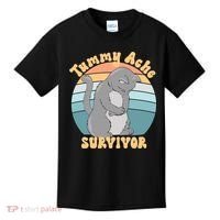 Tummy Ache Survivor Cat Kids T-Shirt thumb 0