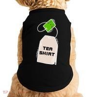 Tea Shirt Cute Tea Bag Doggie Tank thumb 0