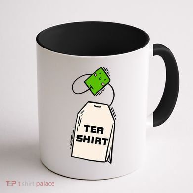 Tea Shirt Cute Tea Bag Coffee Mug back