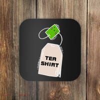 Tea Shirt Cute Tea Bag Coaster thumb 0