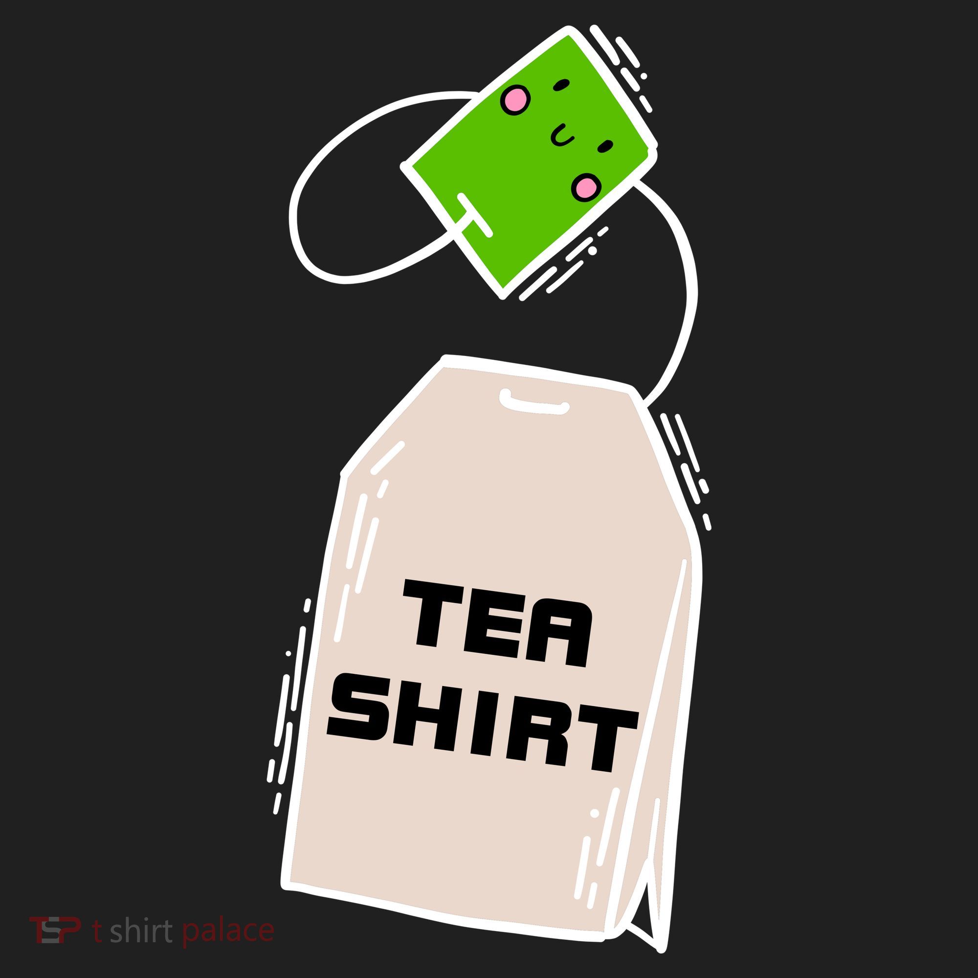 Tea Shirt Cute Tea Bag Tumbler