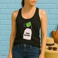 Tea Shirt Cute Tea Bag Women's Tank Top thumb 2