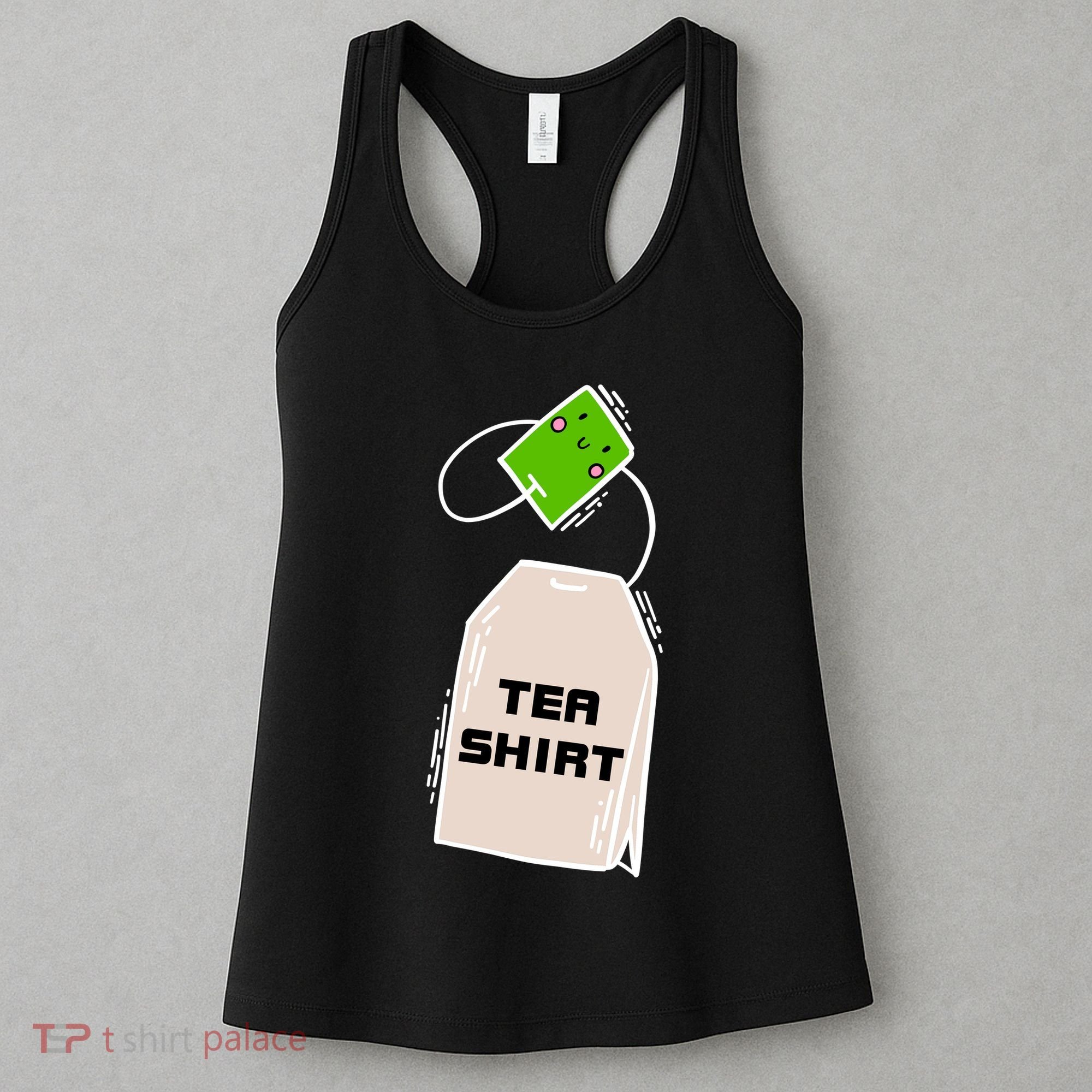 Tea Shirt Cute Tea Bag Women's Tank Top