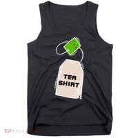 Tea Shirt Cute Tea Bag Tank Top thumb 0