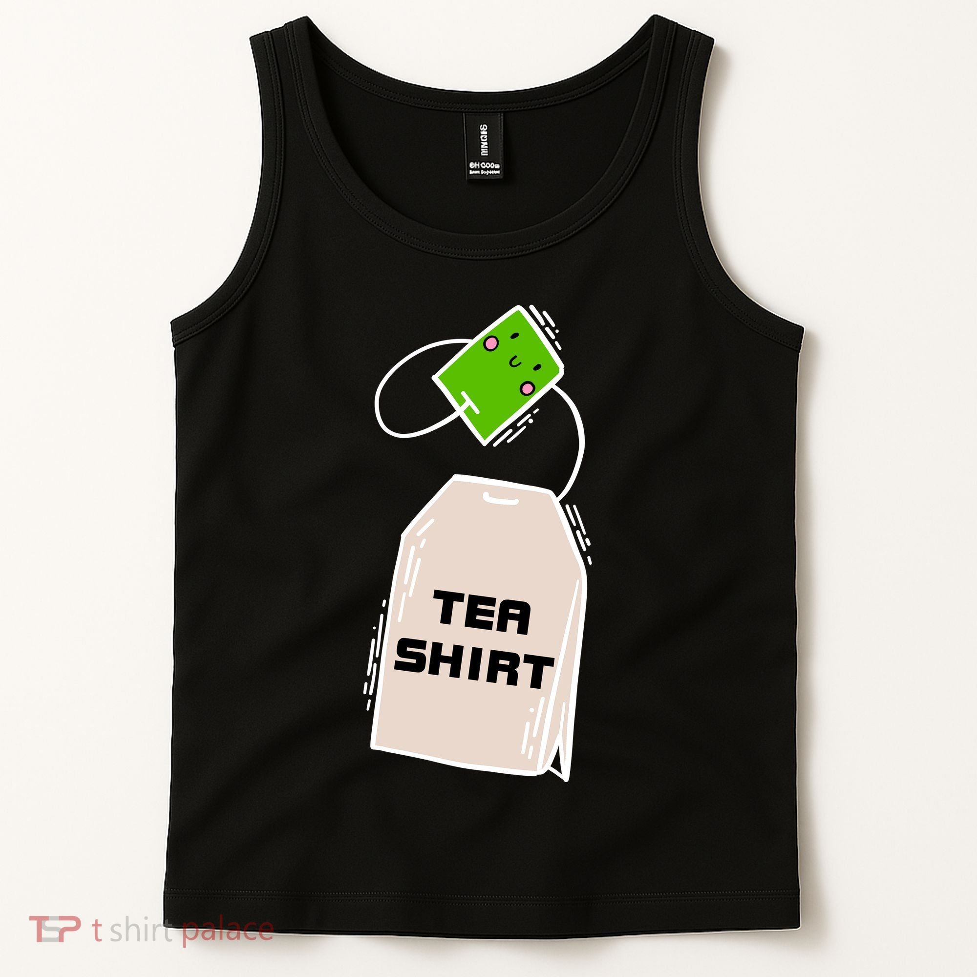 Tea Shirt Cute Tea Bag Tank Top