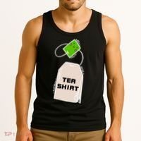 Tea Shirt Cute Tea Bag Tank Top thumb 3