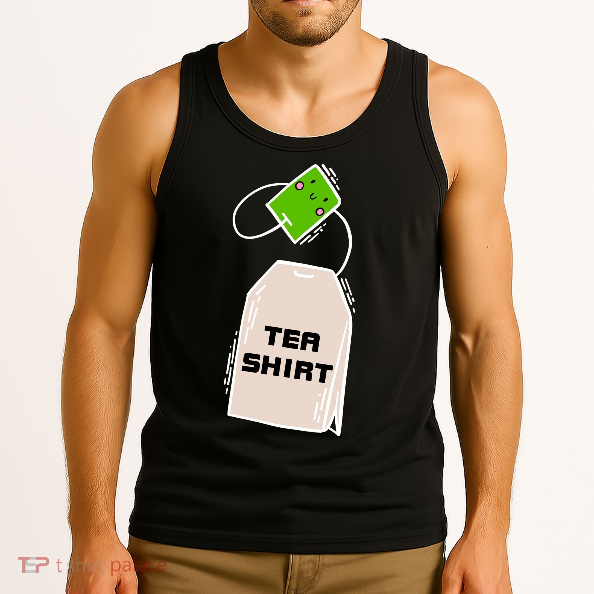 Tea Shirt Cute Tea Bag Tank Top