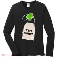 Tea Shirt Cute Tea Bag Women's Long Sleeve Shirt thumb 0