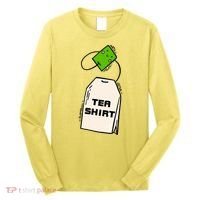 Tea Shirt Cute Tea Bag Long Sleeve Shirt thumb 0