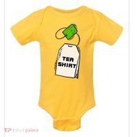 Tea Shirt Cute Tea Bag Baby Bodysuit thumb 0