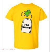 Tea Shirt Cute Tea Bag Toddler T-Shirt thumb 0