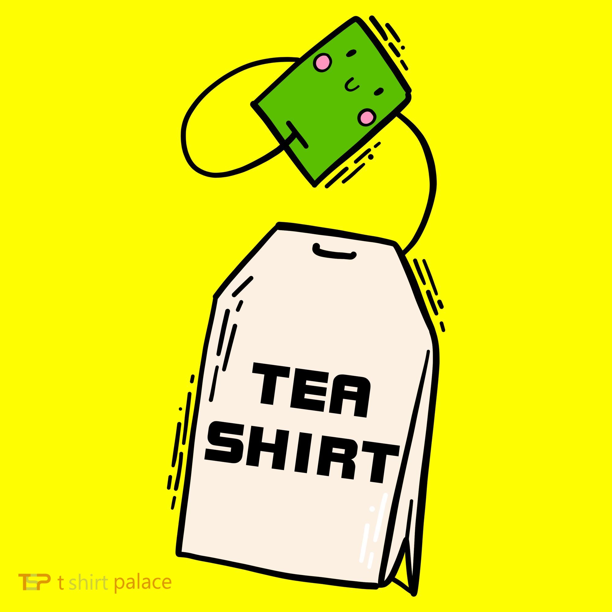 Tea Shirt Cute Tea Bag Toddler T-Shirt