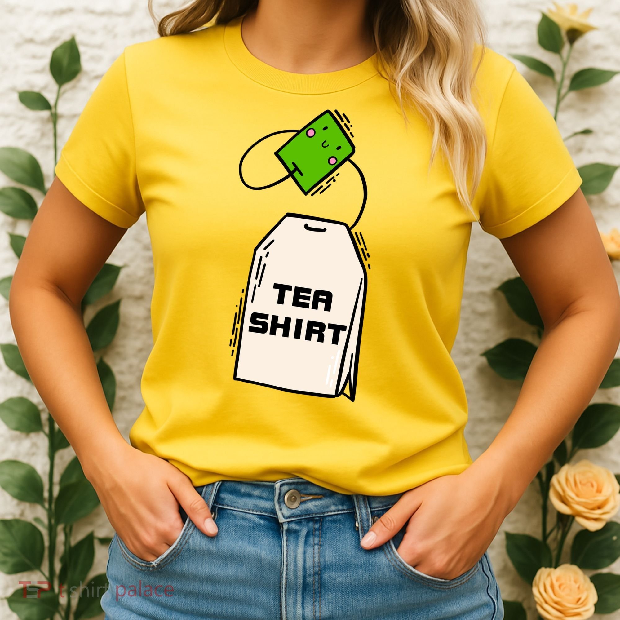 Tea Shirt Cute Tea Bag Women's T-Shirt