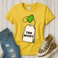 Tea Shirt Cute Tea Bag Women's T-Shirt thumb 3