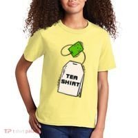 Tea Shirt Cute Tea Bag Kids T-Shirt thumb 2