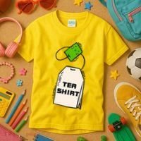 Tea Shirt Cute Tea Bag Kids T-Shirt thumb 3