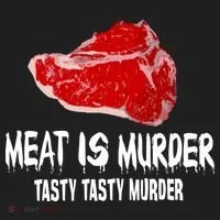 Tasty Meat Is Murder Women's Sweatshirt thumb 2