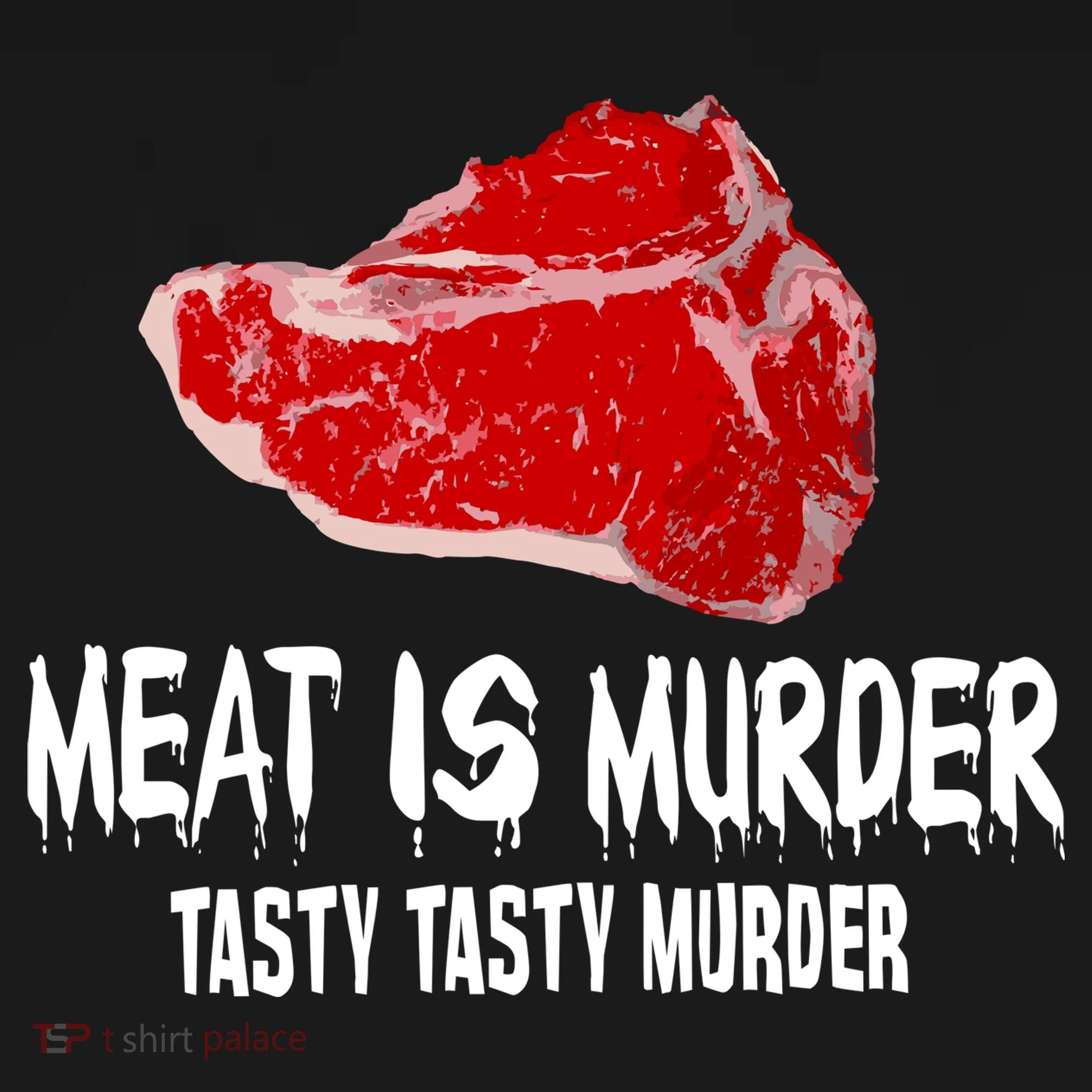Tasty Meat Is Murder Doggie Tank